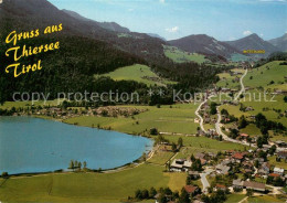 73744417 Thiersee Fliegeraufnahme Teilansicht M. See Thiersee - Sonstige & Ohne Zuordnung