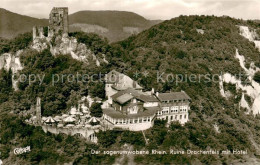 73744345 Koenigswinter Ruine Drachenfels Mit Hotel Fliegeraufnahme Koenigswinter - Königswinter