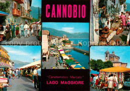 73744259 Cannobio Lago Maggiore Caratteristico Mercato  Cannobio Lago Maggiore - Autres & Non Classés