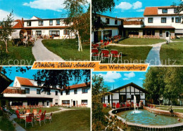 73744112 Bad Holzhausen Luebbecke Pension Haus Annelie Pferdewagen Freiterrasse  - Getmold