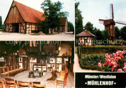 73744101 Muenster Westfalen Muehlenhof Gastraum Muehle Muenster Westfalen - Muenster