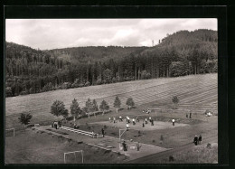 AK Rauschenbach /Erzgeb., FDGB-Erholungsheim Paul Gruner, Urlauber-Sportanlage  - Andere & Zonder Classificatie