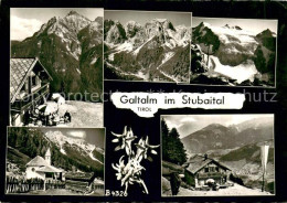 73743917 Stubaital Galtalm Details Kirche Panorama Stubaital - Sonstige & Ohne Zuordnung