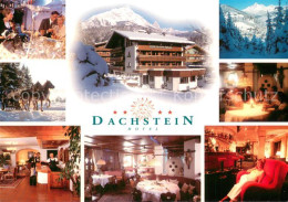 73743908 Filzmoos Hotel Dachstein Gastraeume Pferdeschlitten Panorama Filzmoos - Autres & Non Classés