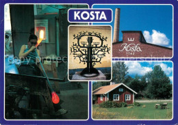 73743832 Kosta Sweden Glasblaeserei Glasblaeserin Huette  - Sweden