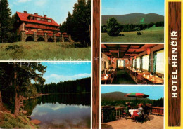 73743822 Spicak Hotel Hrncir Cerne Jezero Seepartie Gaststube Terrasse Spicak - Czech Republic