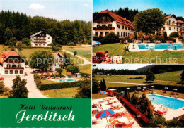 73743801 Krumpendorf Woerthersee Hotel Restaurant Jerolitsch Freibad Terrasse Kr - Other & Unclassified