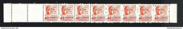 1950-52 MESSICO , YT 633  40c. Vermiglio  MNH/**  VARIETA' - America (Other)