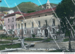 Bg584 Cartolina Bracigliano Edificio Scolastico Provincia Di Salerno - Salerno