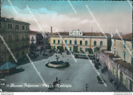 Bg601 Cartolina Nocera Inferiore Piazza Municipio Provincia Di Salerno - Salerno