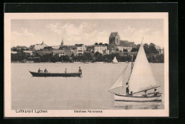 AK Lychen, Stadtsee Mit Booten  - Lychen