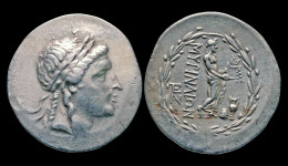 Aiolis Myrina AR Stephanophoric Tetradrachm - Greek