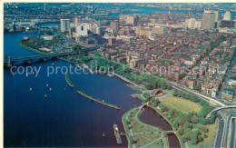 73711659 Boston_Massachusetts Air View Of Charles River Basin Showing Storrow Dr - Other & Unclassified