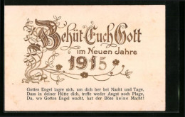 AK Jahreszahl 1915 Mit Behüt Euch Gott  - Other & Unclassified