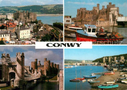 73607473 Conwy Various Views Of The City Castle Bridge  - Altri & Non Classificati