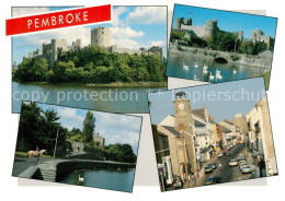 73607447 Pembroke Castle Street Scene Pembroke - Andere & Zonder Classificatie