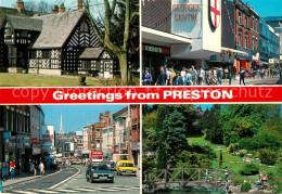 73607444 Preston Lancashire Samlesbury Hall Friargate Fishergate Avenham Park  - Andere & Zonder Classificatie