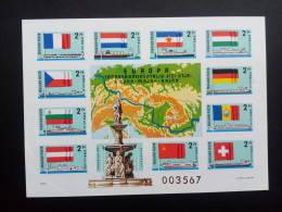 UNGARN BLOCK 128 B POSTFRISCH(MINT) 2. WAHL DONAUKOMMISSION DONAU-MAIN-RHEIN-SCHIFFAHRT - Ships