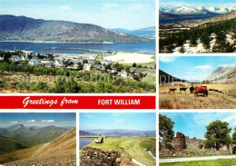 73607280 Fort William Lochaber Panorama Landschaften Ruinen Herde Berge  - Altri & Non Classificati