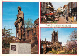 73607263 Wolverhampton Lady Wulfrun Statue Dudley Street St. Peter's Collegiate  - Sonstige & Ohne Zuordnung