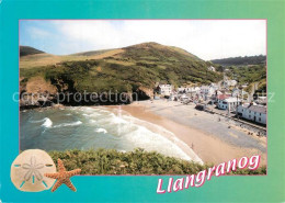 73607249 Llangrannog Panorama Beach Cliff  - Other & Unclassified