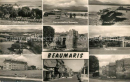 73606581 Beaumaris Panorama Landscape Castle Gateway Bridge The Green  - Andere & Zonder Classificatie