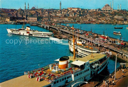 73604432 Istanbul Constantinopel Galata-Br?cke Moschee S?leymaniye Istanbul Cons - Turkey