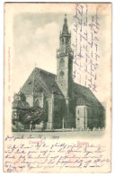 Rilievo-Cartolina Bozen, Ansicht Der Pfarrkirche  - Bolzano