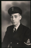 Fotografie Matrose In Uniform Der Englischen Handels-Marine  - Bateaux