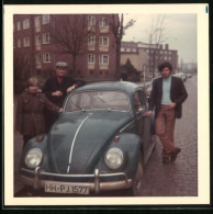 Fotografie Auto VW Käfer, Volkswagen Mit Kennzeichen Hamburg  - Automobile