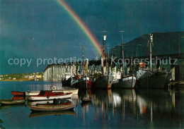 73600617 Tromsoe Harbour Bridge Rainbow Tromsoe - Norway