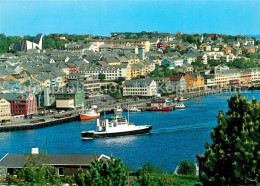 73600253 Kristiansund Panorama Hafen Kristiansund - Norway