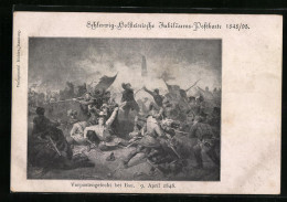 AK Vorpostengefecht Bei Bau, 9. April 1848  - Altri & Non Classificati