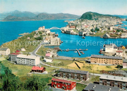 73599288 Alesund Byen Med Aksla I Bakgrunnen Alesund - Norway