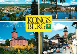 73596518 Kongsberg Kirchen Fluss Kongsberg - Norway