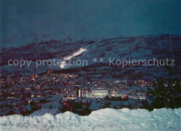 73595127 Narvik Byen Ved Natt Narvik - Norvège