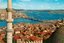 73591919 Istanbul Constantinopel Goldenes Horn Galatabruecke Bosphorus Moschee S - Turquia