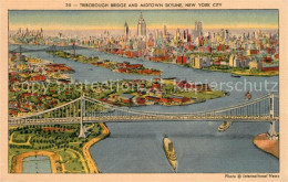 73590663 New_York_City Triborough Bridge Midtown Skyline - Altri & Non Classificati