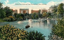 73588853 New_York_City Central Park West And Lake - Altri & Non Classificati