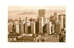 73588847 San_Francisco_California Financial Center Bay And Gort Island In Backgr - Andere & Zonder Classificatie