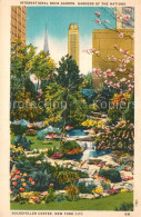 73588798 New_York_City Rockefeller Center International Rock Garden Gardens Of T - Altri & Non Classificati