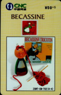 TELECARTE ETRANGERE...BECASSINE - Cómics