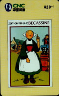 TELECARTE ETRANGERE...BECASSINE - Cómics