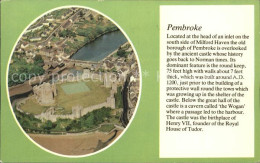 72167172 Pembroke Dock: Ancient Castle Aerial View Pembroke Dock: - Altri & Non Classificati