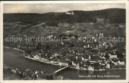 12471152 Stein Rhein Burg Hohenklingen Fliegeraufnahme Stein Am Rhein - Sonstige & Ohne Zuordnung