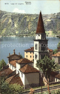 12471130 Bissone Lago Di Lugano Kirche Bissone - Andere & Zonder Classificatie