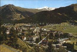 12467478 Davos GR Englisch Viertel Mit Seehorn Und Pischahorn Davos Platz - Autres & Non Classés