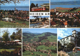 12467211 Heiden AR Teilansichten Eisenbahn Bodensee Fliegeraufnahme Heiden - Other & Unclassified