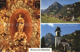 12467078 Melchtal Marienaltar Wallfahrtskirche Raemisflue Alpen Melchtal - Autres & Non Classés