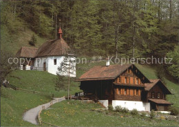 12467073 Ranft Flueeli Kapelle Mit Zelle Des Hl Bruder Klaus Ranfthaus Ranft Flu - Sonstige & Ohne Zuordnung